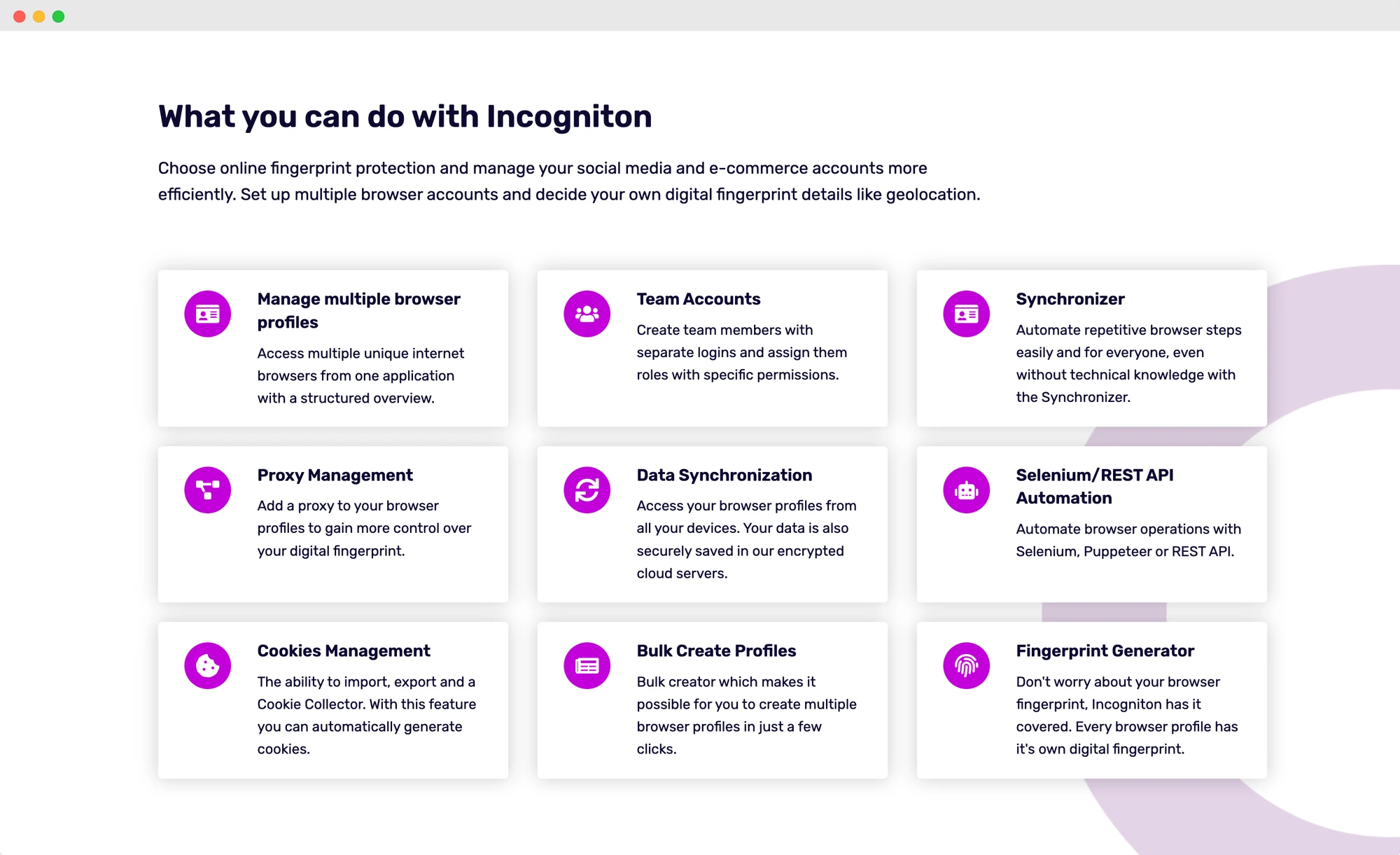 Incogniton browser