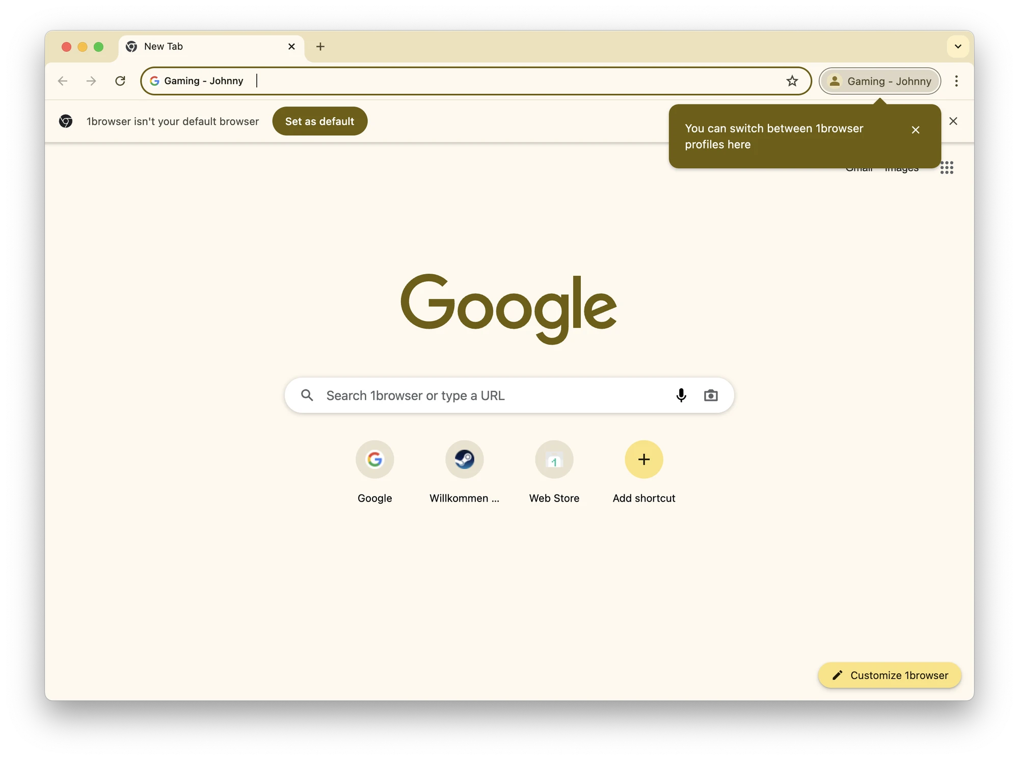 1browser